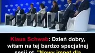 Klaus Schwab i Mateusz Morawicki i ich Wieki Reset Przerażające, bo prawdziwe.  - Napisy PL