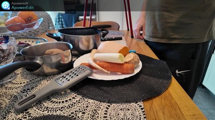 Emeryt gotuje