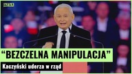 Kaczyński uderza w rząd i chwali...  Dudę.  Stanowcze przemówienie prezesa PiS | Gazeta.pl