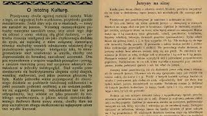 [272-73]Wew.  Indywiduaizm (1919) A. K; Jarzyny na zimę.  Przepisy (1928) A.  P