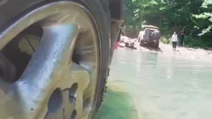 Crossing water in a SVX