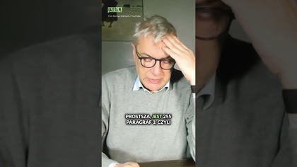 Giertych o Tarczyńskim: Ten degenerat! #shorts