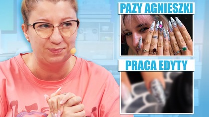 Czy uda mi się odtworzyć zdobienie z paznokci Agnieszki Grzelak?