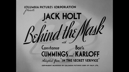 1932 Behind the Mask - Za maską WEB nap PL