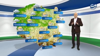 Prognoza pogody na TVN Meteo (21. 02. 2025)