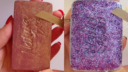 Soap Carving ASMR Relaxing Sounds no talking Satisfying ASMR Video #soapcarving #soapcuttingvideo