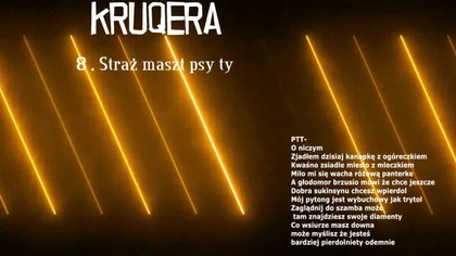 KRUQERA - STRAŻ MASZT PSY TY (PROD.FLEZBEATS)