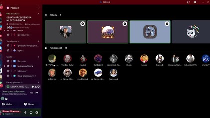 DEBATA PREZYDENCKA | PiScord | Discord 15. 11. 2025 20:01:03