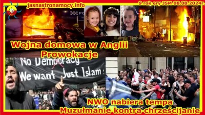 Na Wyspach już dyktatura Prowokacje Muzułmanie kontra chrześcijanie NWO nabiera tempa