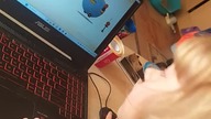 córka też faje radę grać w Chuchel #gra #game