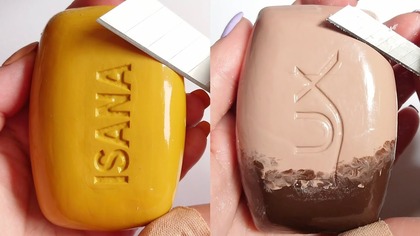 Soap Carving ASMR Relaxing Sounds no talking Satisfying ASMR Video