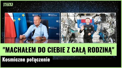 Sławosz Uznański połączył się z Donaldem Tuskiem | Gazeta.pl