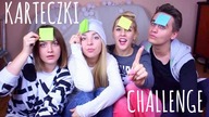 KARTECZKI NA GŁOWĘ CHALLENGE CZ. 1/2 z Just Siblings!