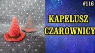 Kapelusz czarownicy na szydełku, Halloween, Crochet, tutorial DIY szybki poradnik krok po kroku #116