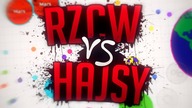 AGAR.IO - RZCW VS HAJSY!