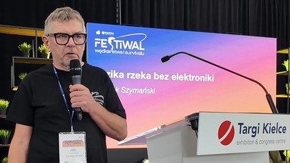 Dzika rzeka bez elektroniki - Marek Szymański - Festiwal Wędkarstwa i Surwiwalu w Kiecach 2025