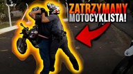 POLICJANT ZATRZYMUJE MOTOCYKLISTE! - GŁUPI, AGRESYWNI I SZALENI LUDZIE VS MOTOCYKLIŚCI!