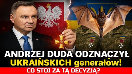 PILNE! Andrzej Duda odznaczył UKRAIŃSKICH generałów! Co stoi za tą decyzją?