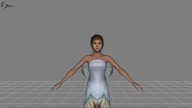 Final Fantasy Model Viewer: Glitch with Yunas face [FFX Model]