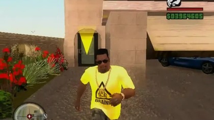 GTA: San Andreas - One of my old graphic tests and some WipEout run ;)