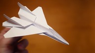 How to make an F-15 Paper Plane | Origami F-15 Jet Fighter Paper Plane