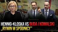 Aż zachrypła! Hennig-Kloska odpowiada Budzie i Kowalskiemu ws.  wiatraków! Rywin w spódnicy!