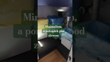 Porządki pod zlewem  niby nic, a jednak lżej #shorts