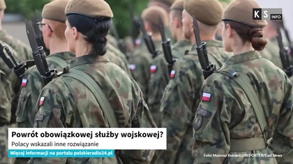 Powrót obowiązkowej służby wojskowej? Polacy wskazali inne rozwiązanie [KS Info]