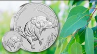 Srebrne monety 2022 - Ikony Inspiracji Izaak Newton z New Zealand Mint i Koala z Perth Mint 2022