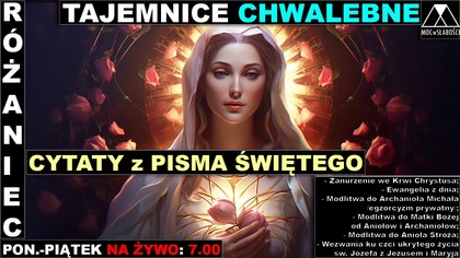 RÓŻANIEC CUDÓW z KRÓLOWĄ POKOJU