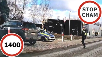 Stop Cham #1400 - Niebezpieczne i chamskie sytuacje na drogach