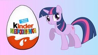 My Little Pony/Rainbow Dash/Kucyk - Magic Kinder - Jajko Kinder Niespodzianka - Baw się z nami