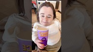 Test Grimace Shake  | #shorts | Magdalena Augustynowicz