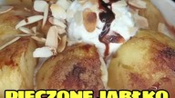 Pieczone jabłko z lodami #shorts #jabłko #lody