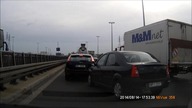 Krewki kierowca w Warszawie