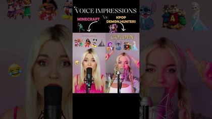 Minecraft VS KPOP Demon Hunters#impression