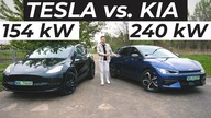 Ładowanie KIA EV 6 vs.  TESLA MODEL Y - Tesla przegrywa? 