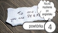 Lekcja 4 - powtórka z instrukcją - Nauka myślenia po angielsku