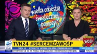 TVN 24 - Fragment specjalnego wydania Dnż nt.  ataku Jerzego Owsiaka i WOŚP (08. 01. 2025)