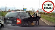 Kolizja na życzenie - walka o pas na rondzie #615 Wasze Filmy