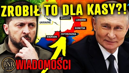 Zdrada Na UKRAINIE! Zelensky Działał NA KORZYŚĆ ROSJI?