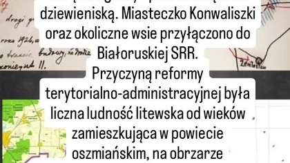 Dziewieniszki po roku 1940.  Dieveniškės po 1940 m..