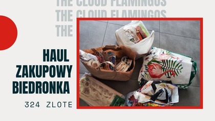 BIEDRONKA ZA 324 ZŁOTE I HAUL ZAKUPOWY