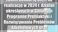 Lublin: Konkursy ofert na realizację w 2024 r.  działań określonych w Gminnym Progr...