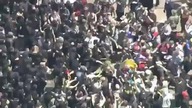 Antifa dostaje łomot od zwoleników Trumpa +18