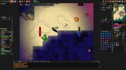 PIERWSZY Hunt na Dragon Lordach!  Medivia. online Tibia 8. 0 | Knight Gameplay PL #9