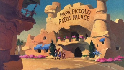 While preparing for a camping trip, Fred Flintstone is enlisted by the Bedrock Secret Service to capture a criminal mastermind after a spy who looks like him is injured on the job.