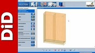 253. Szafa z drzwiami przesuwnymi - projekt w Selection Profesional Hettich