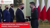 Robert Lewandowski odznaczony Krzyżem Komandorskim Orderu Odrodzenia Polski