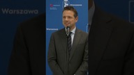 Trzaskowski na konferencji.  Wbija szpilę dziennikarzowi